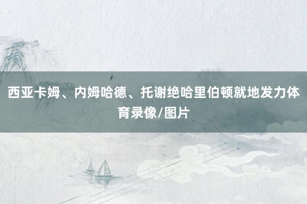 西亚卡姆、内姆哈德、托谢绝哈里伯顿就地发力体育录像/图片