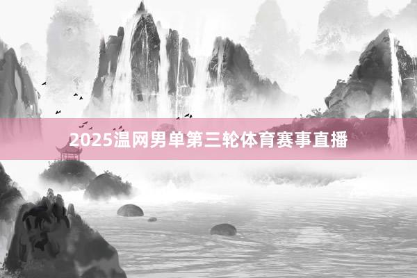 2025温网男单第三轮体育赛事直播