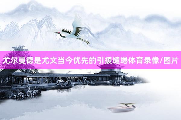尤尔曼德是尤文当今优先的引援缱绻体育录像/图片