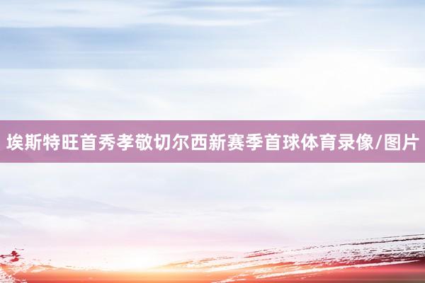 埃斯特旺首秀孝敬切尔西新赛季首球体育录像/图片