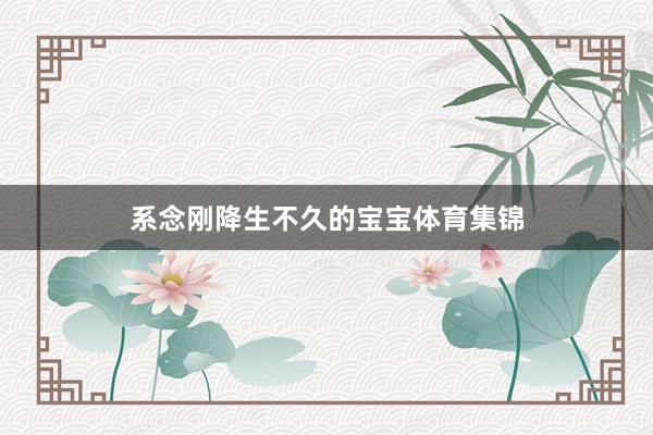 系念刚降生不久的宝宝体育集锦