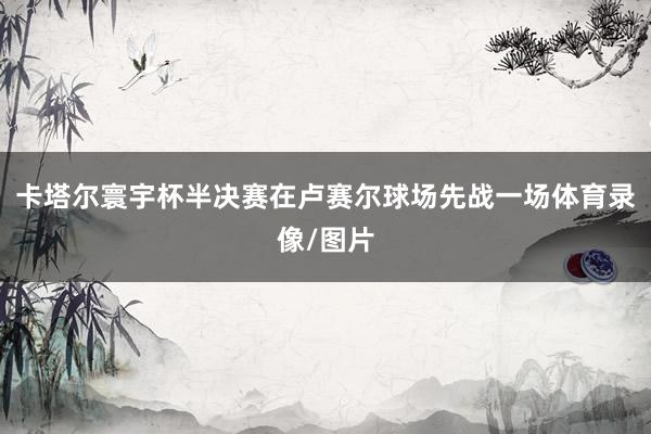 卡塔尔寰宇杯半决赛在卢赛尔球场先战一场体育录像/图片