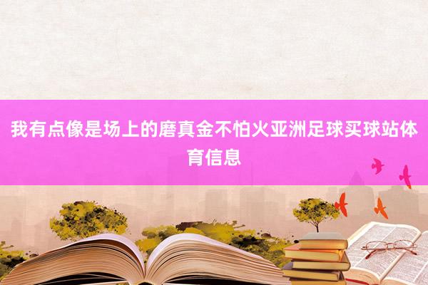 我有点像是场上的磨真金不怕火亚洲足球买球站体育信息