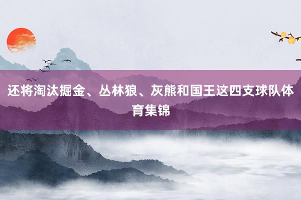 还将淘汰掘金、丛林狼、灰熊和国王这四支球队体育集锦