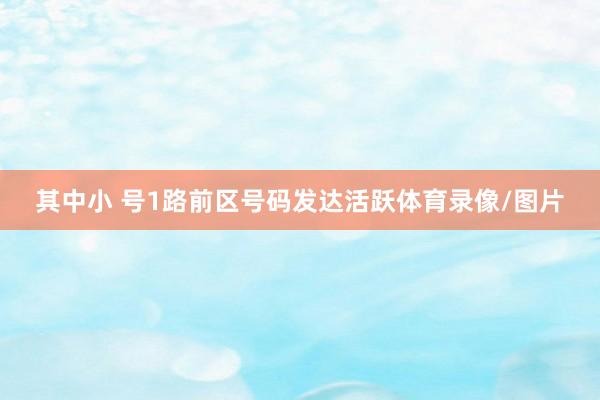 其中小 号1路前区号码发达活跃体育录像/图片