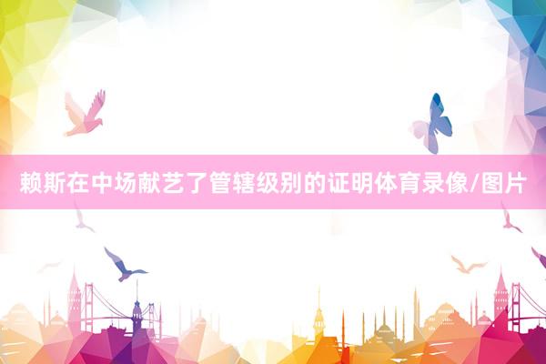 赖斯在中场献艺了管辖级别的证明体育录像/图片