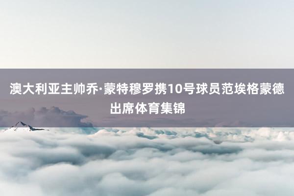 澳大利亚主帅乔·蒙特穆罗携10号球员范埃格蒙德出席体育集锦